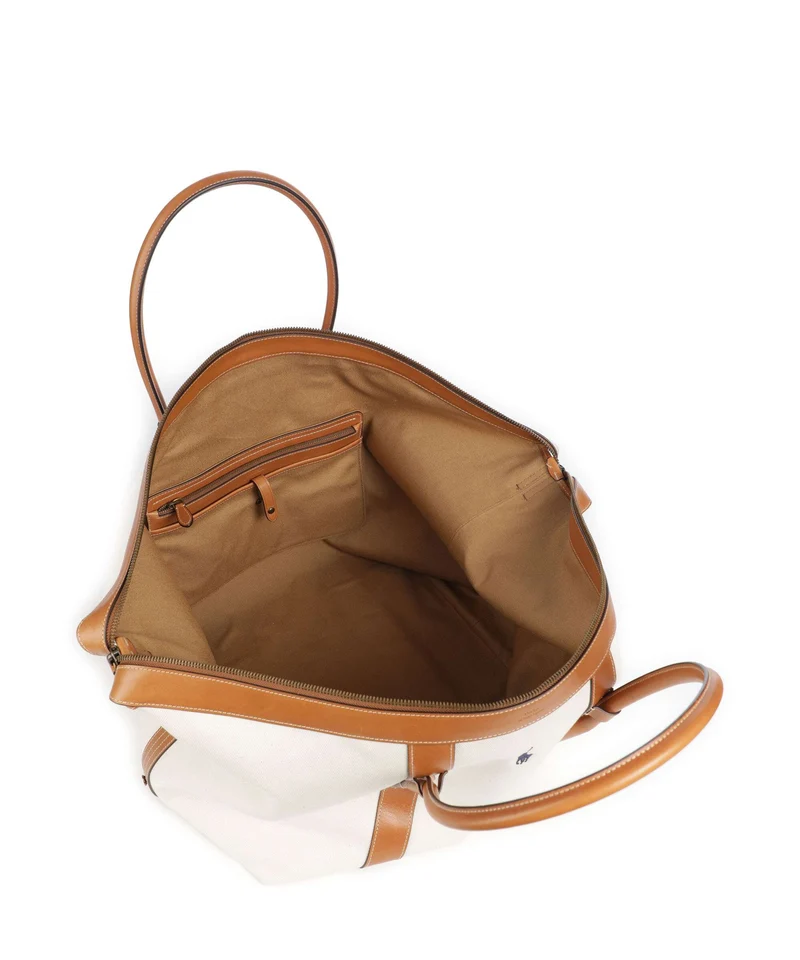 Polo Ralph Lauren Bellport Extra Large Sac week-end natural/cuoio
