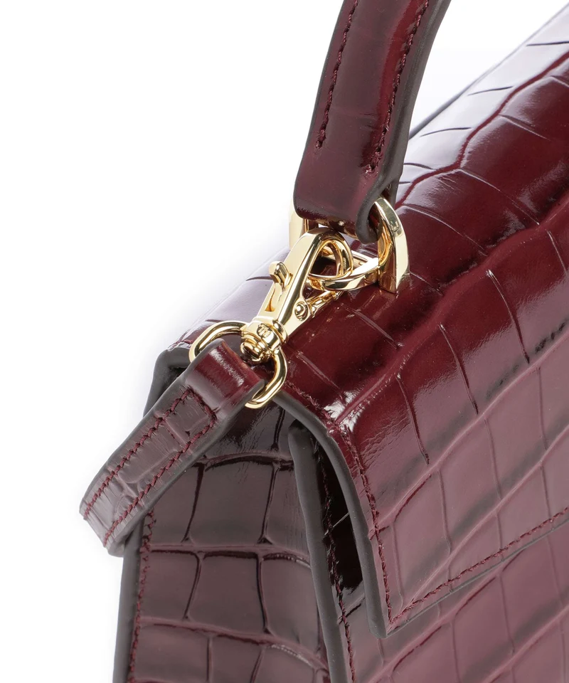 Lauren Ralph Lauren Farrah Small Sac à main dark garnet
