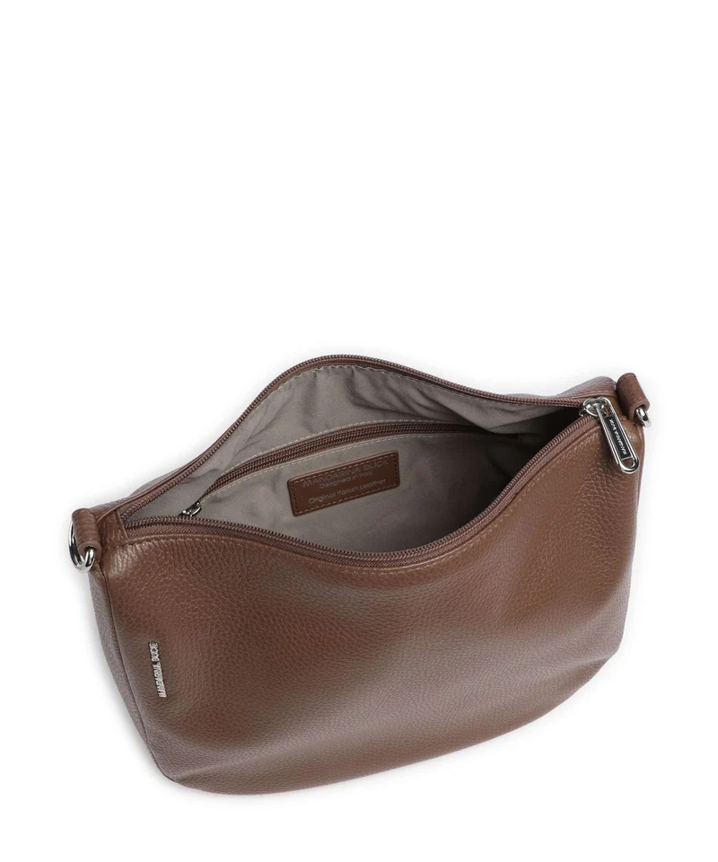 Mandarina Duck Mellow Leather Sac bandoulière milk chocolate