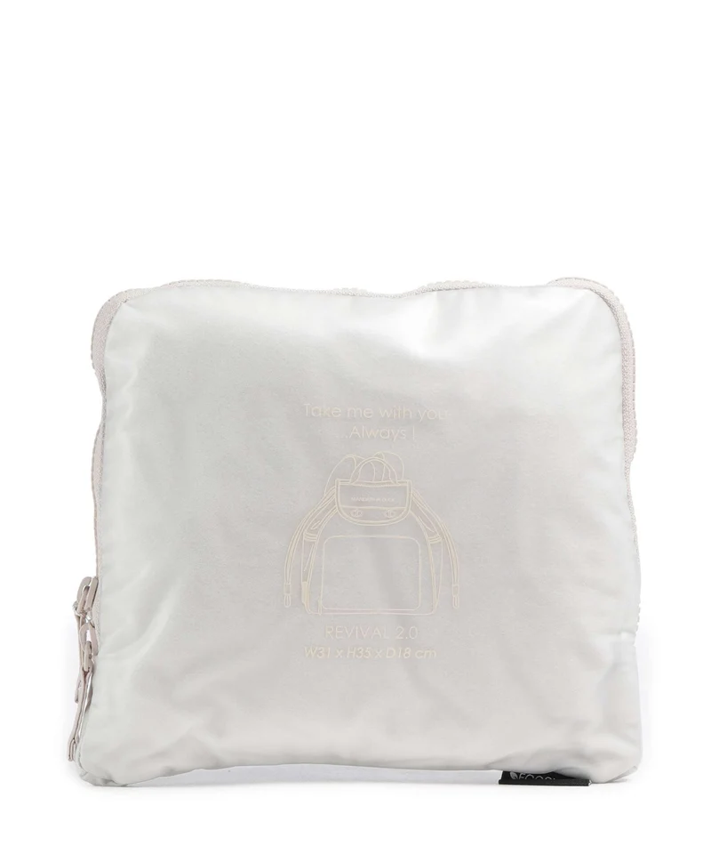 Mandarina Duck Revival 2.0 Sac à dos white mocha