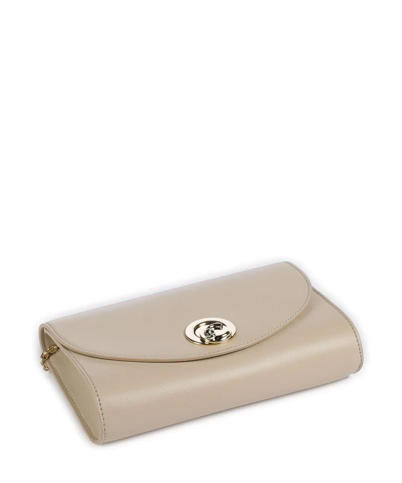 Coccinelle Nikla Smooth Sac bandoulière sandshell