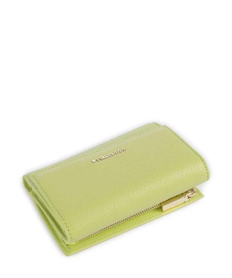 Coccinelle Metallic Soft Portefeuille green glow