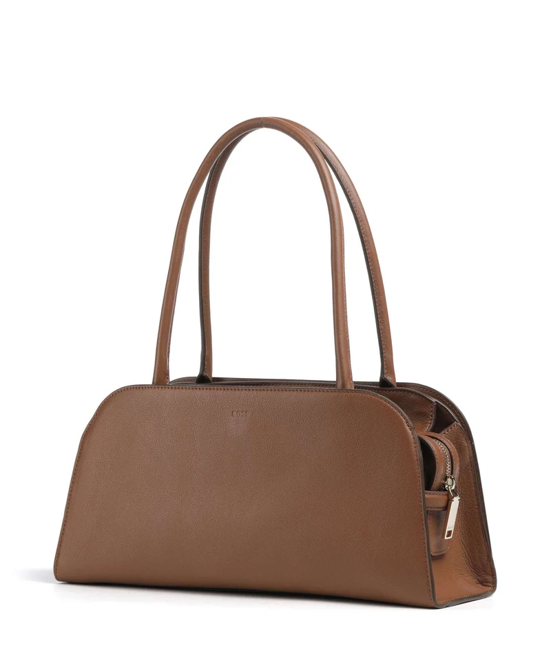 BOSS Ariell Sac porté épaule medium brown