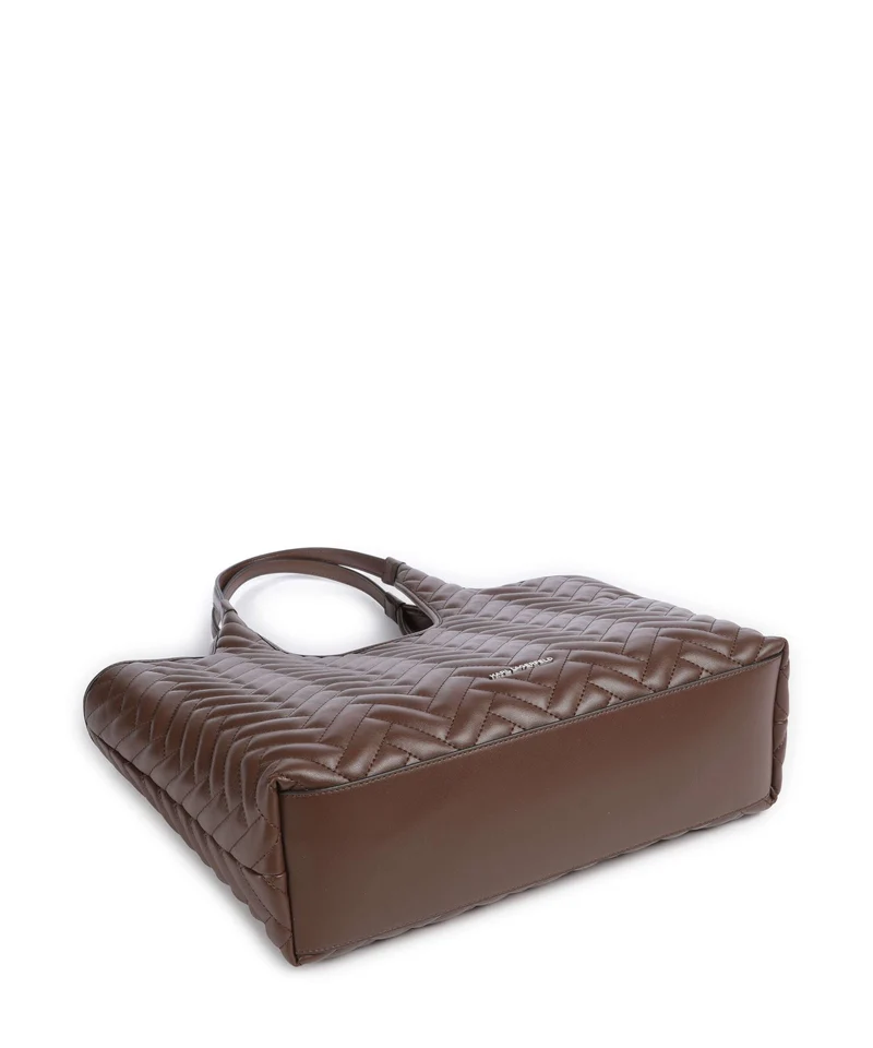 Karl Lagerfeld K/Brick Medium Cabas dark friar brown