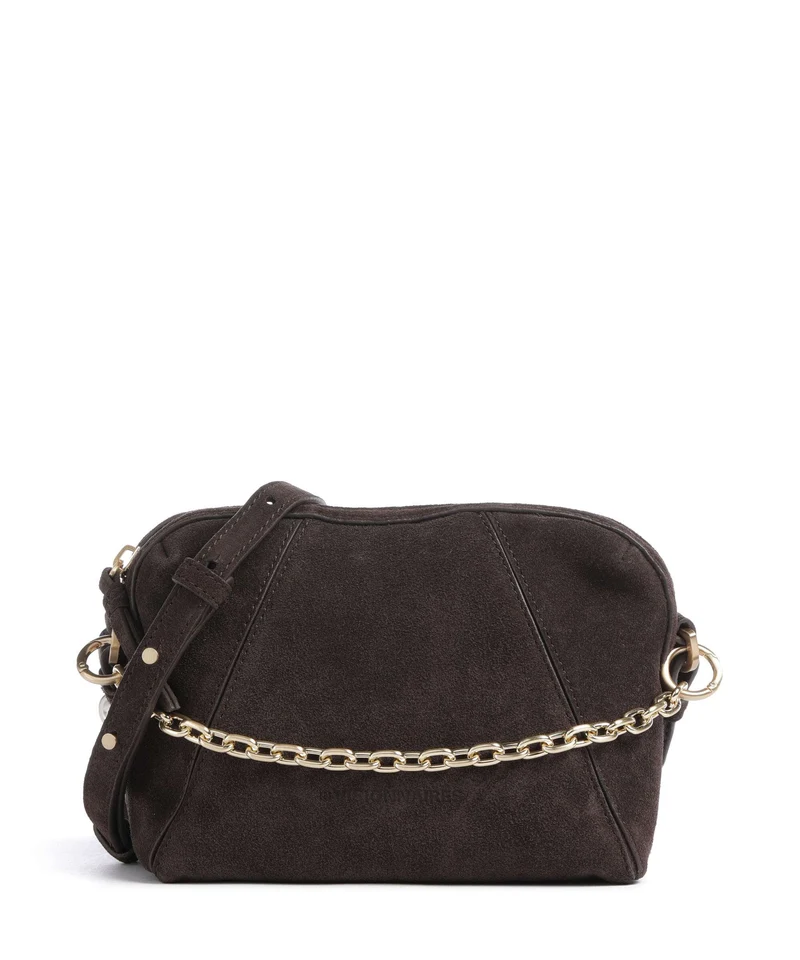 Les Visionnaires Lynn Cozy Chain Sac bandoulière dark brown