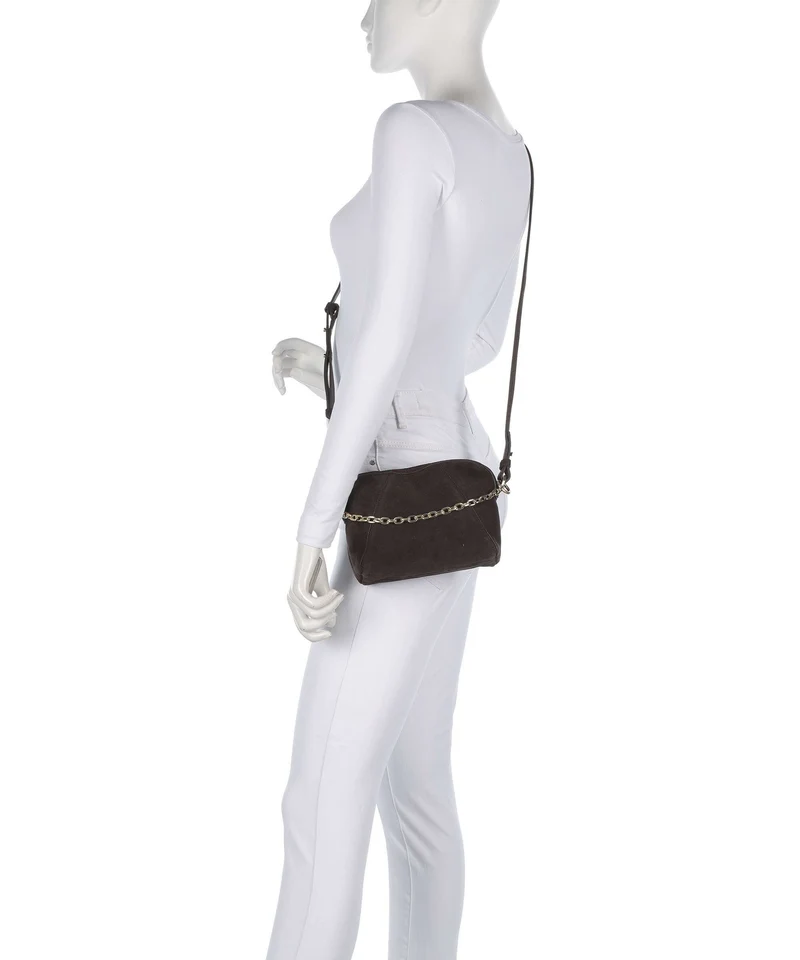 Les Visionnaires Lynn Cozy Chain Sac bandoulière dark brown
