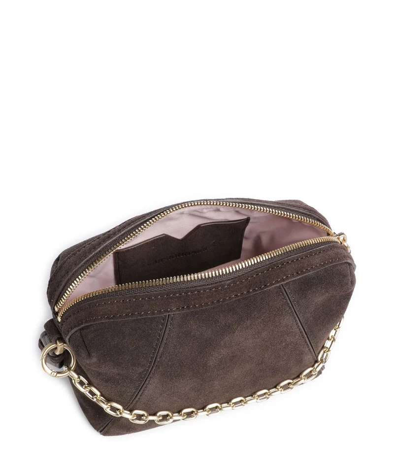 Les Visionnaires Lynn Cozy Chain Sac bandoulière dark brown
