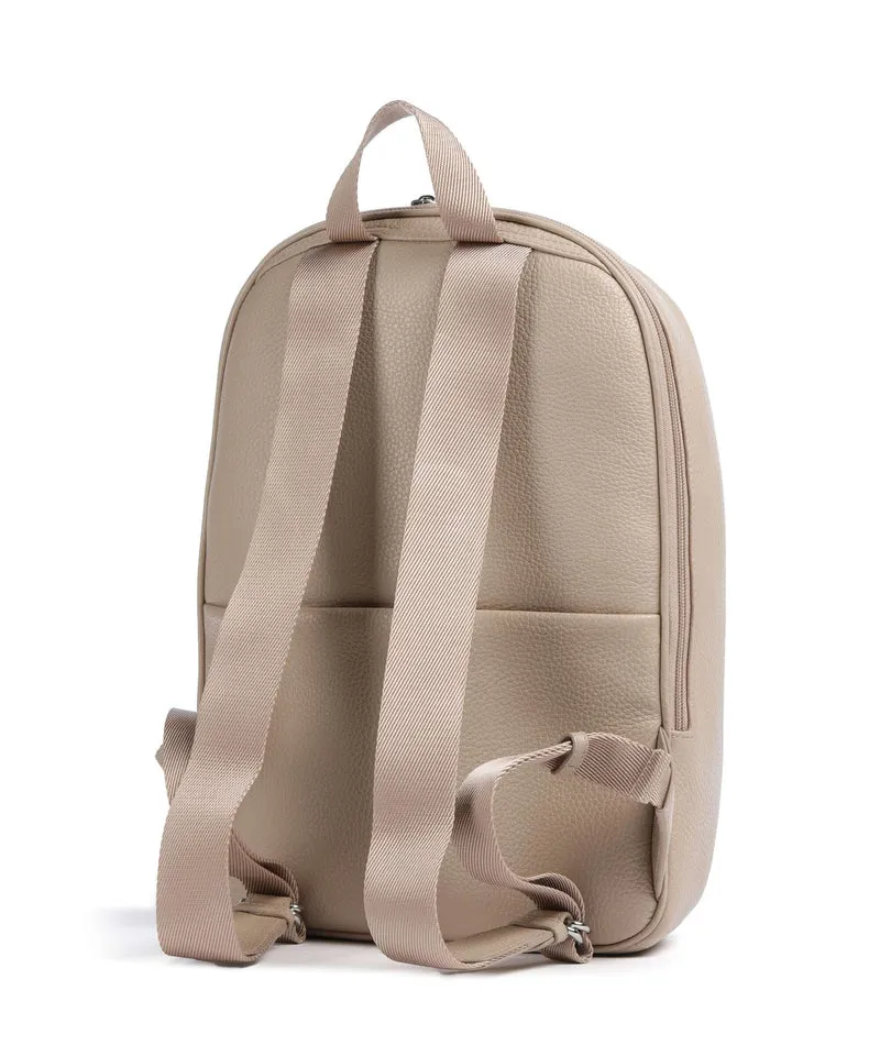 Mandarina Duck Mellow Leather Sac à dos warm taupe