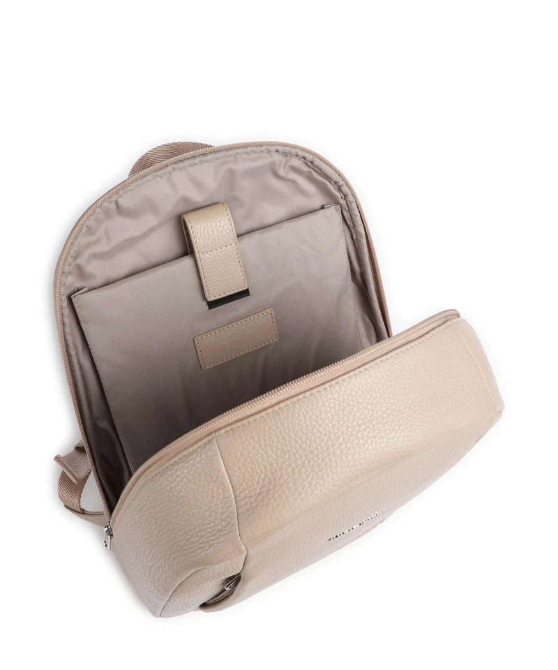 Mandarina Duck Mellow Leather Sac à dos warm taupe
