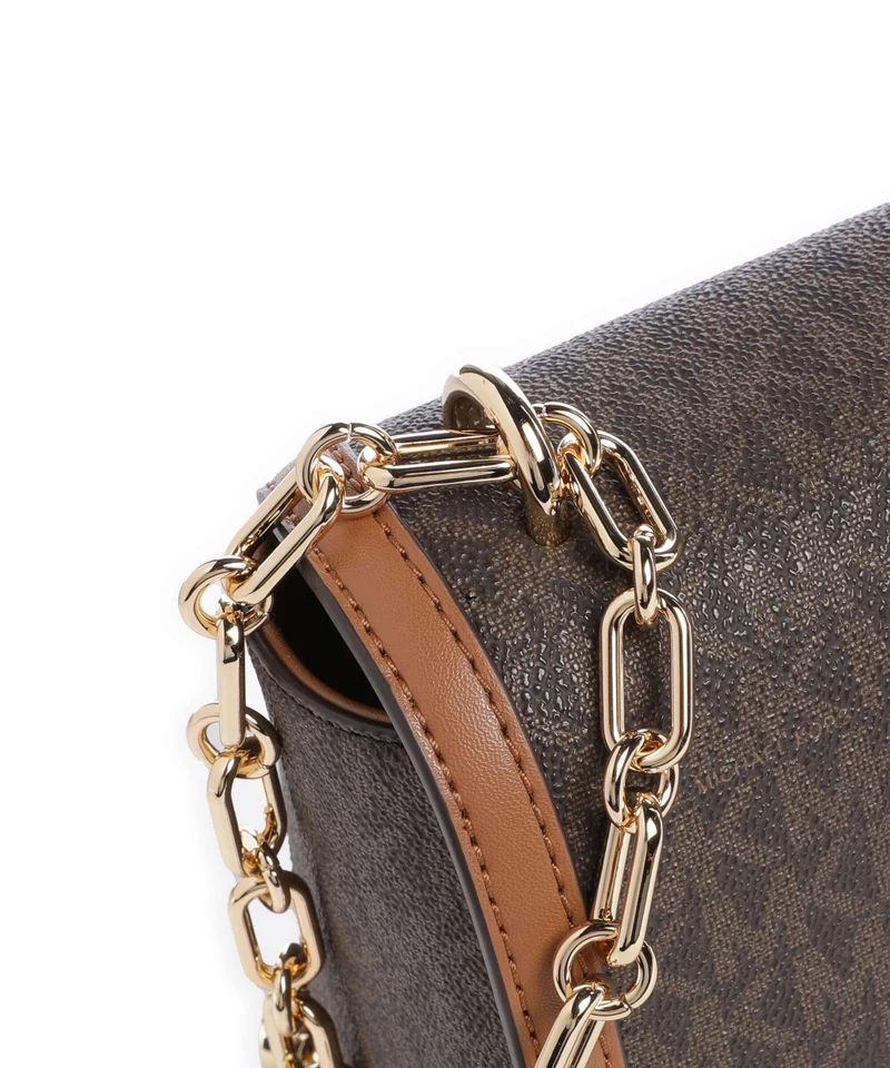 Michael Kors Tribeca Large Sac porté épaule brown/acorn