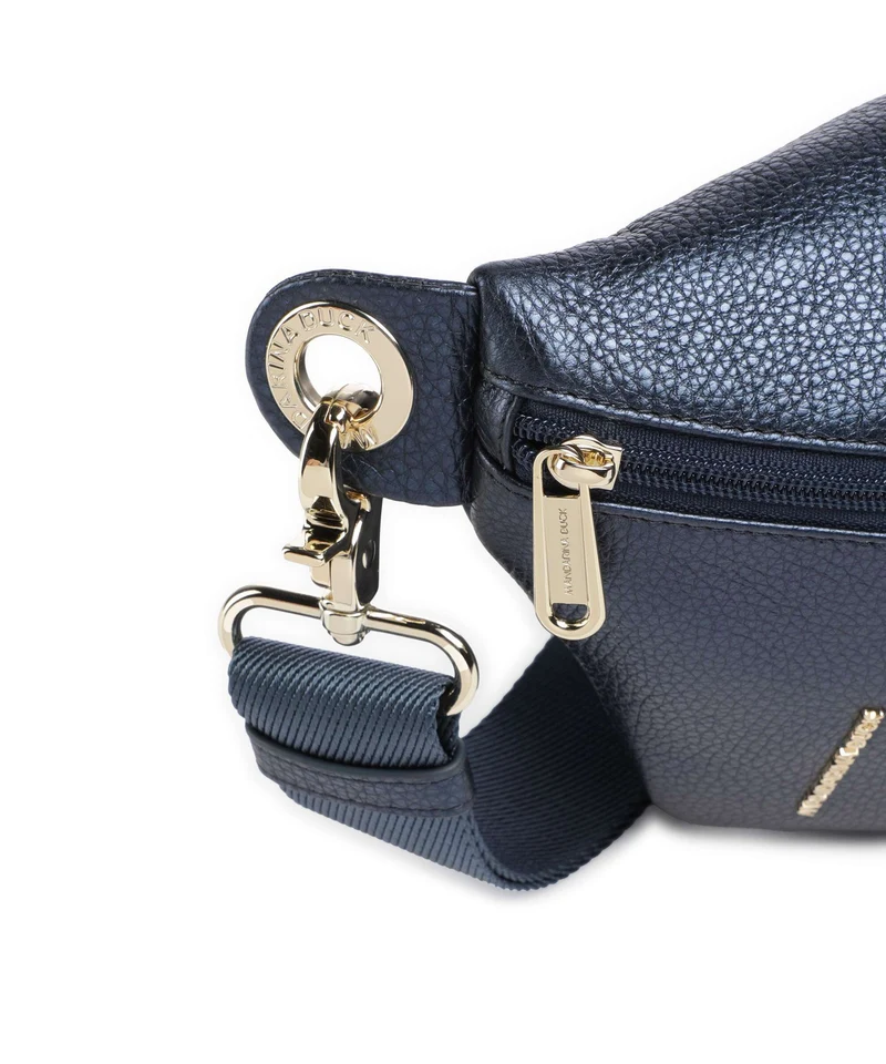 Mandarina Duck Mellow Metal Sac banane blue indigo
