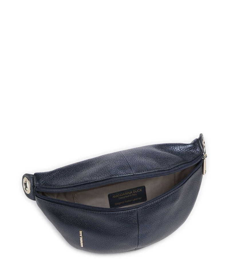 Mandarina Duck Mellow Metal Sac banane blue indigo