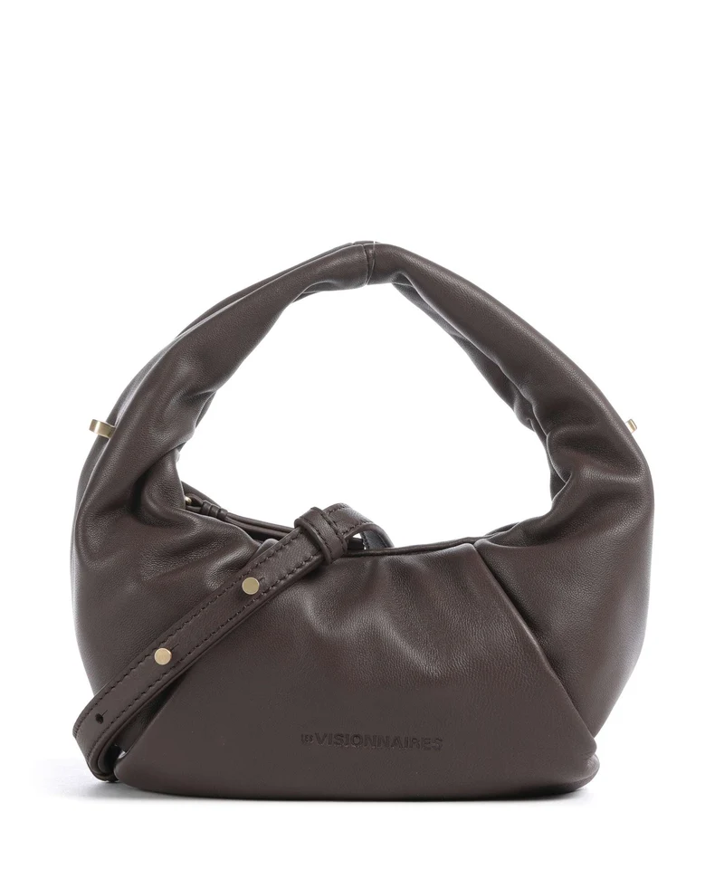Les Visionnaires Greta Essential Silky Mini Sac bandoulière chocolate