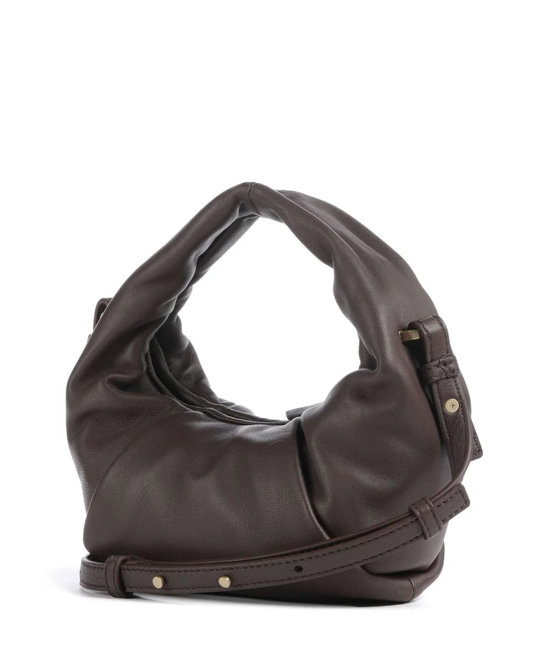 Les Visionnaires Greta Essential Silky Mini Sac bandoulière chocolate