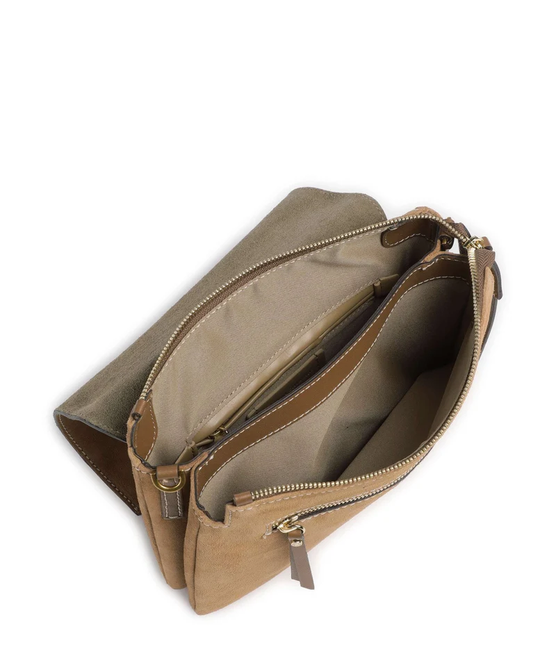 Gianni Chiarini Three Sac bandoulière caramel