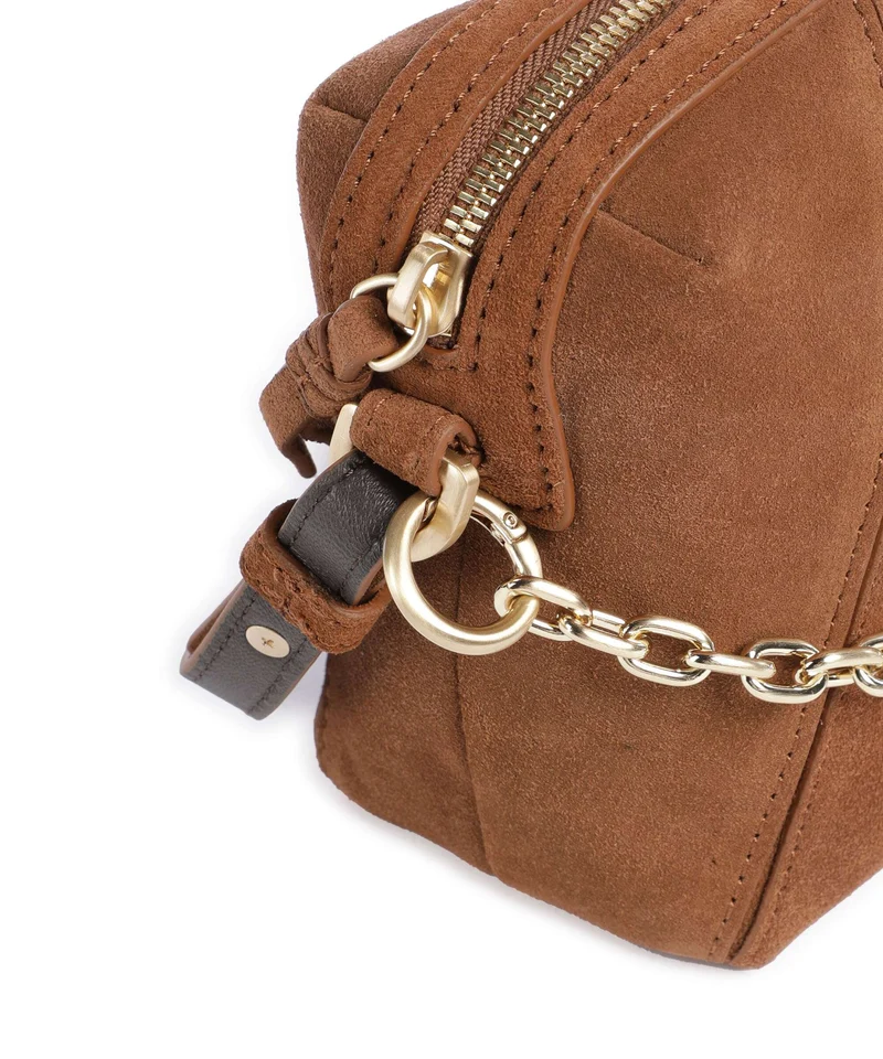 Les Visionnaires Lynn Cozy Chain Sac bandoulière cognac