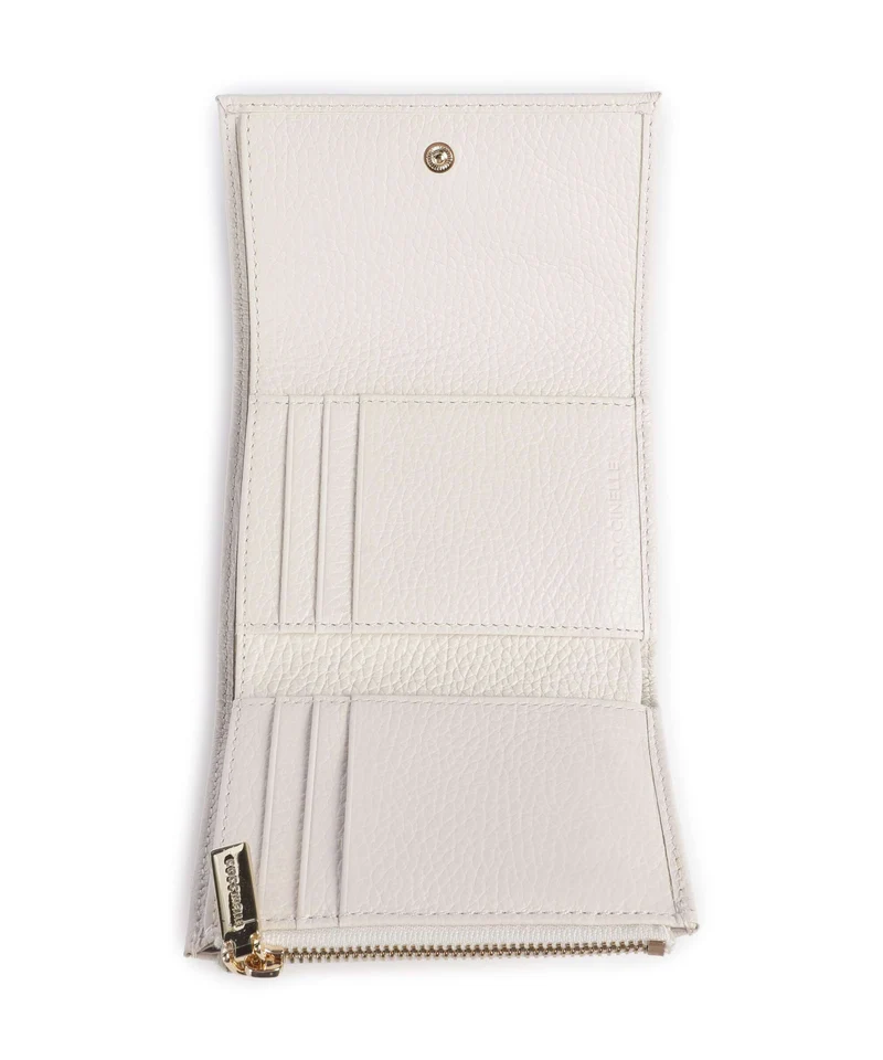 Coccinelle Metallic Soft Portefeuille pearl