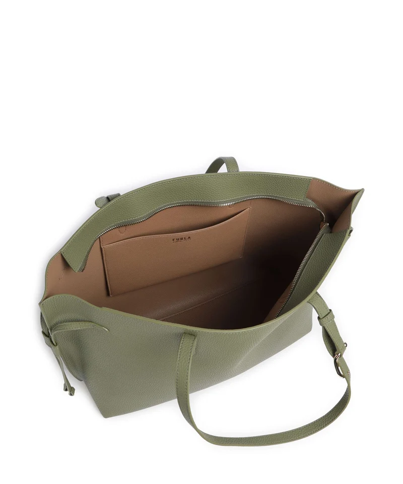 Furla Ava L Cabas avocado/toffee