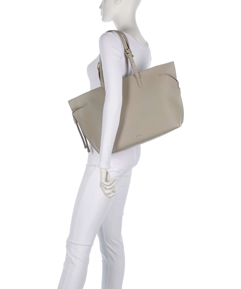 Furla Ava L Cabas linen/urban gray