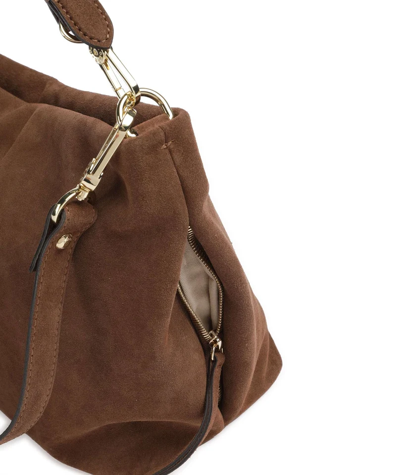 Abro Suede Ebony Sac fourre-tout wood