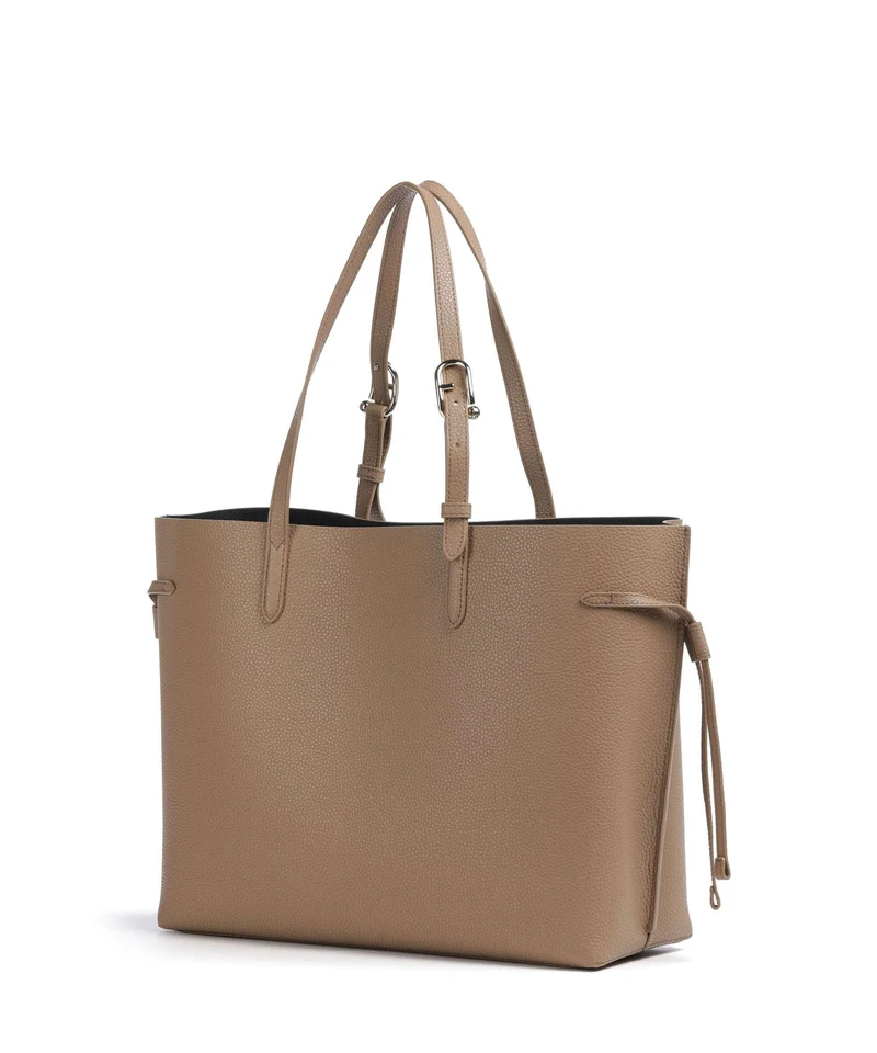 Furla Ava L Cabas toffee/nero