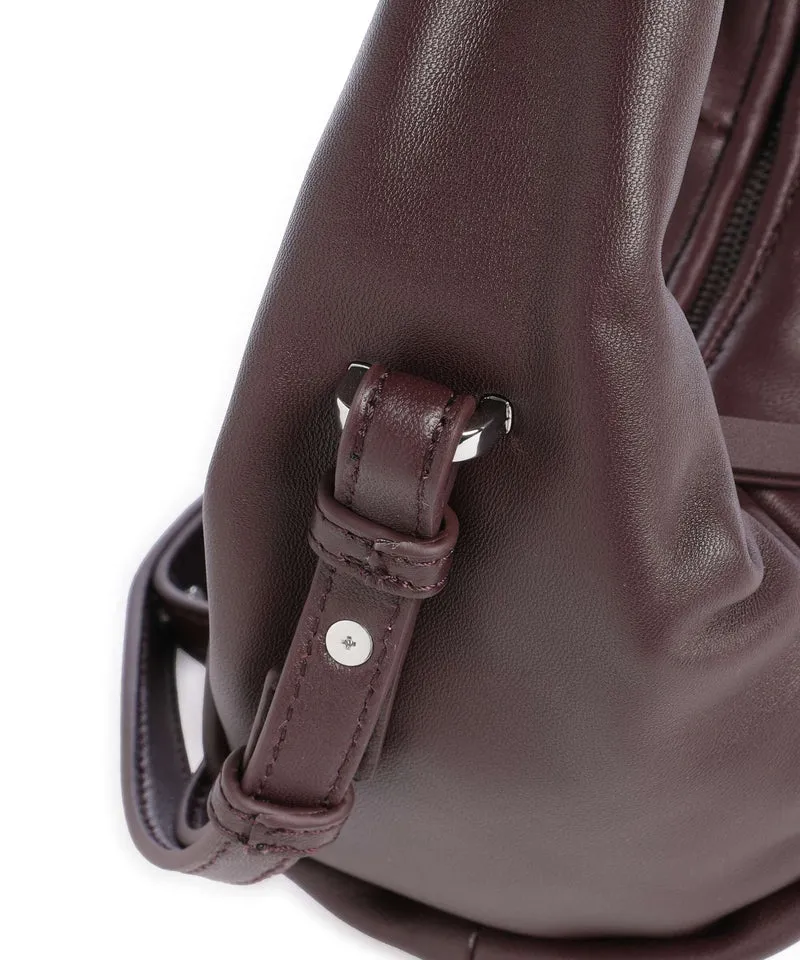 Les Visionnaires Greta Essential Silky Mini Sac bandoulière aubergine
