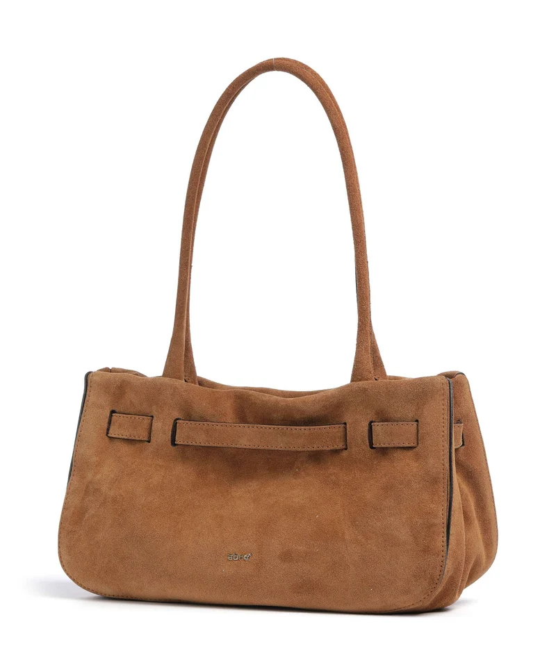 Abro Suede Jill Sac porté épaule cuoio
