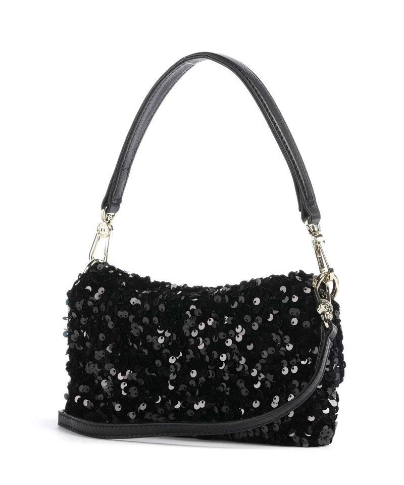 Abro Sequins Temi Sac porté épaule black/gold