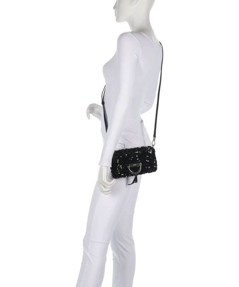 Abro Sequins Temi Sac porté épaule black/gold