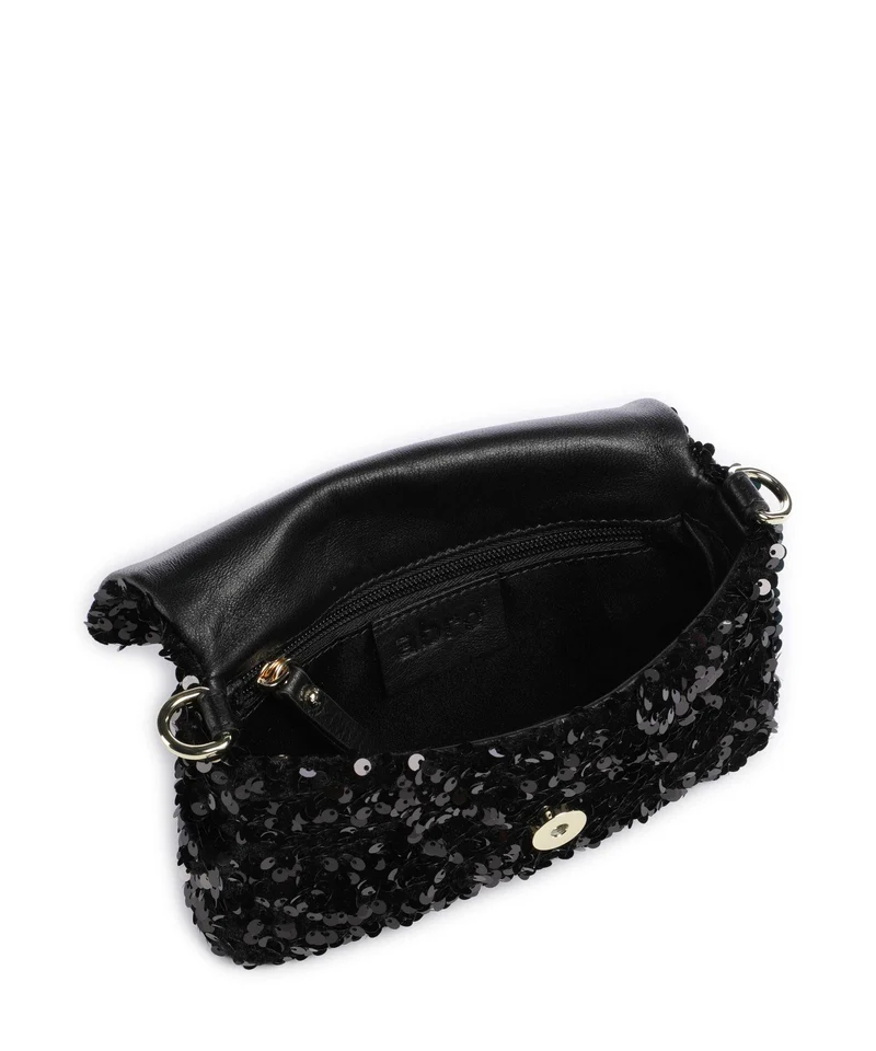 Abro Sequins Temi Sac porté épaule black/gold