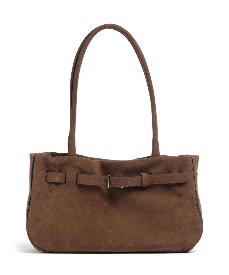 Abro Suede Jill Sac porté épaule wood