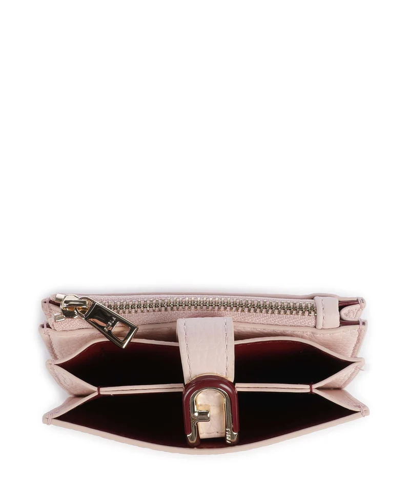 Furla Idea Portefeuille dusty pink/ciliegia