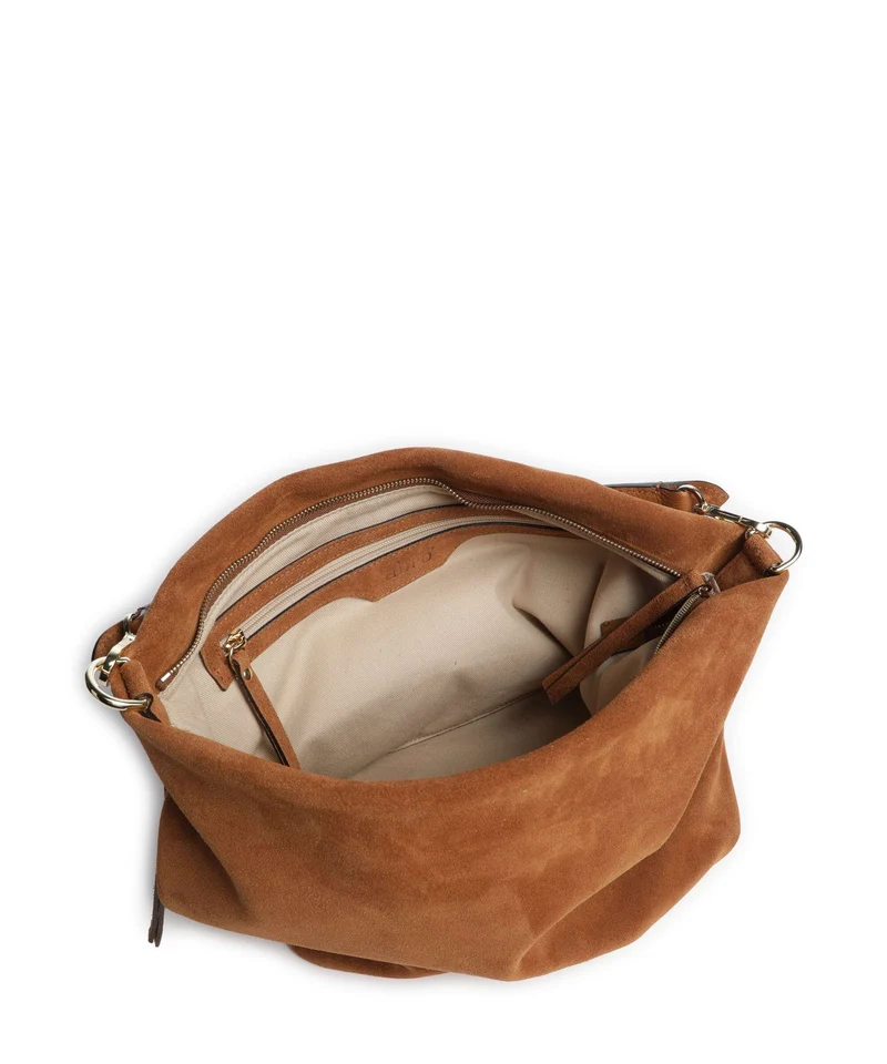 Abro Suede Ebony Sac fourre-tout cuoio