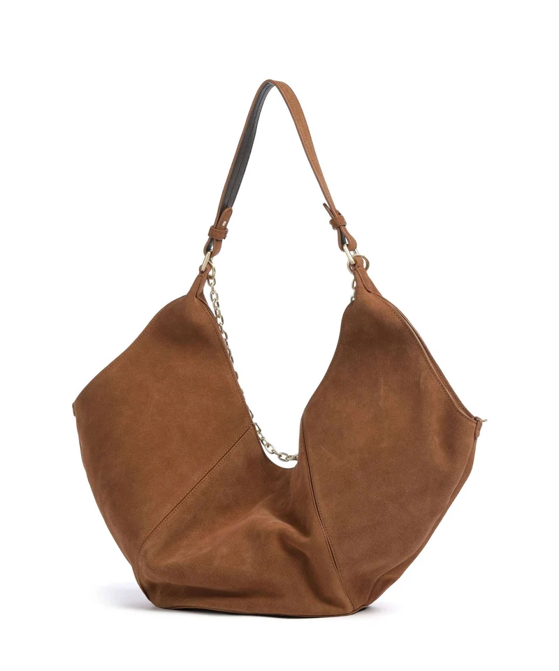Les Visionnaires Amelie Cozy Chain Sac fourre-tout cognac