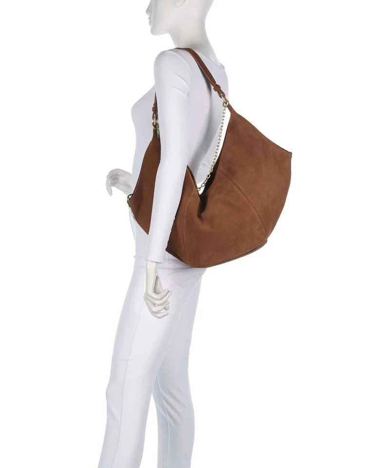 Les Visionnaires Amelie Cozy Chain Sac fourre-tout cognac
