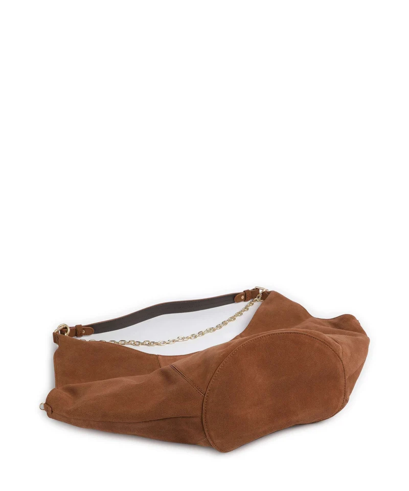 Les Visionnaires Amelie Cozy Chain Sac fourre-tout cognac