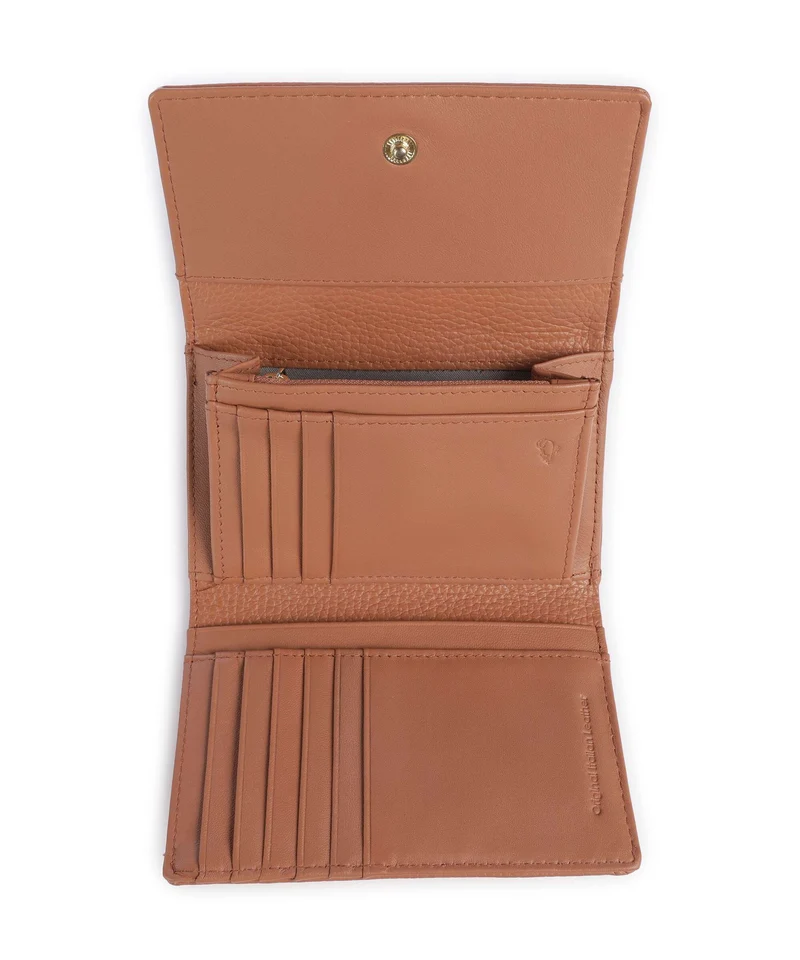 Mandarina Duck Mellow Leather Portefeuille pecan nut