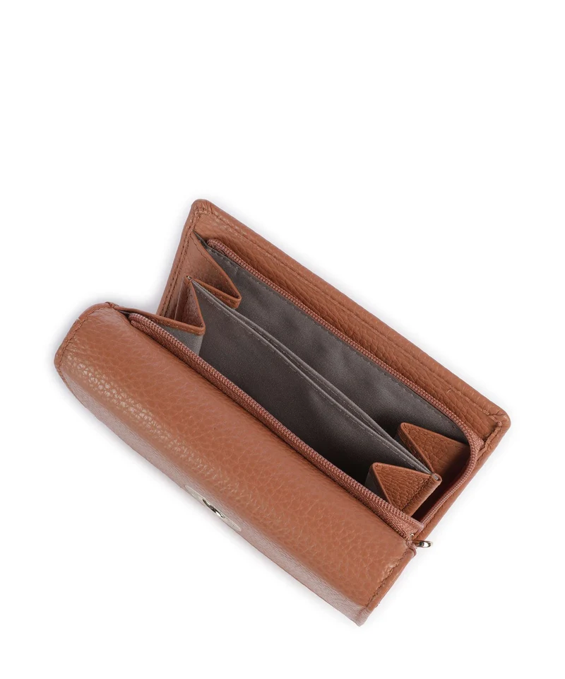 Mandarina Duck Mellow Leather Portefeuille pecan nut