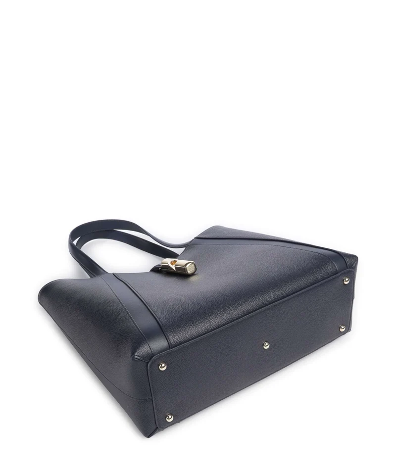 Furla Goccia L Cabas ink blue