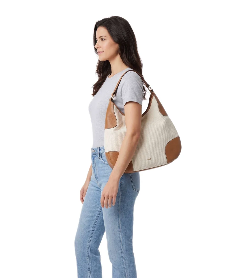 Abro Super Drill Open Air Sac fourre-tout ivory/cuoio