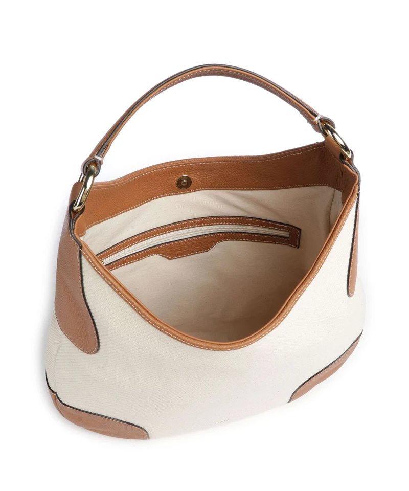 Abro Super Drill Open Air Sac fourre-tout ivory/cuoio