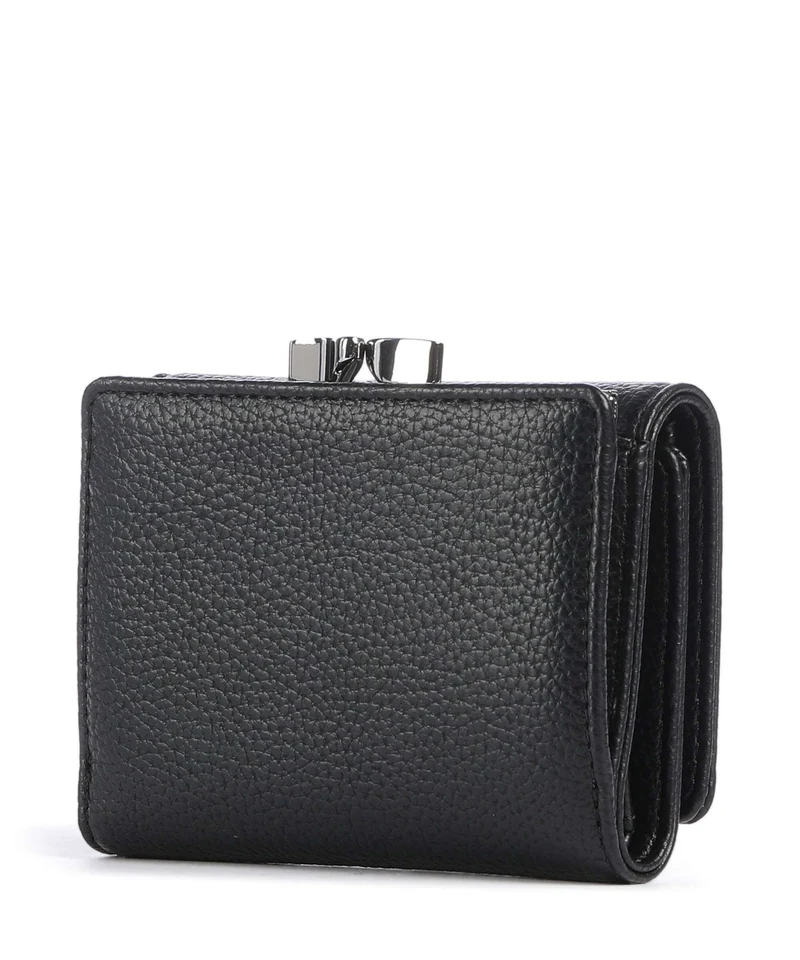 Vivienne Westwood Frame Grain Small Portefeuille black
