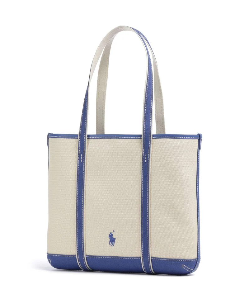 Polo Ralph Lauren Bear Spring Cabas ecru/ indigo sky