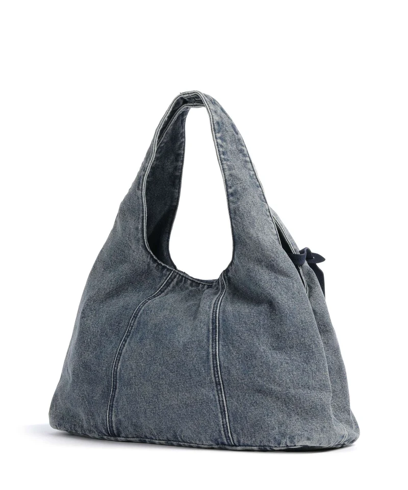 Les Visionnaires Paz Denim Essential Sac fourre-tout washed denim