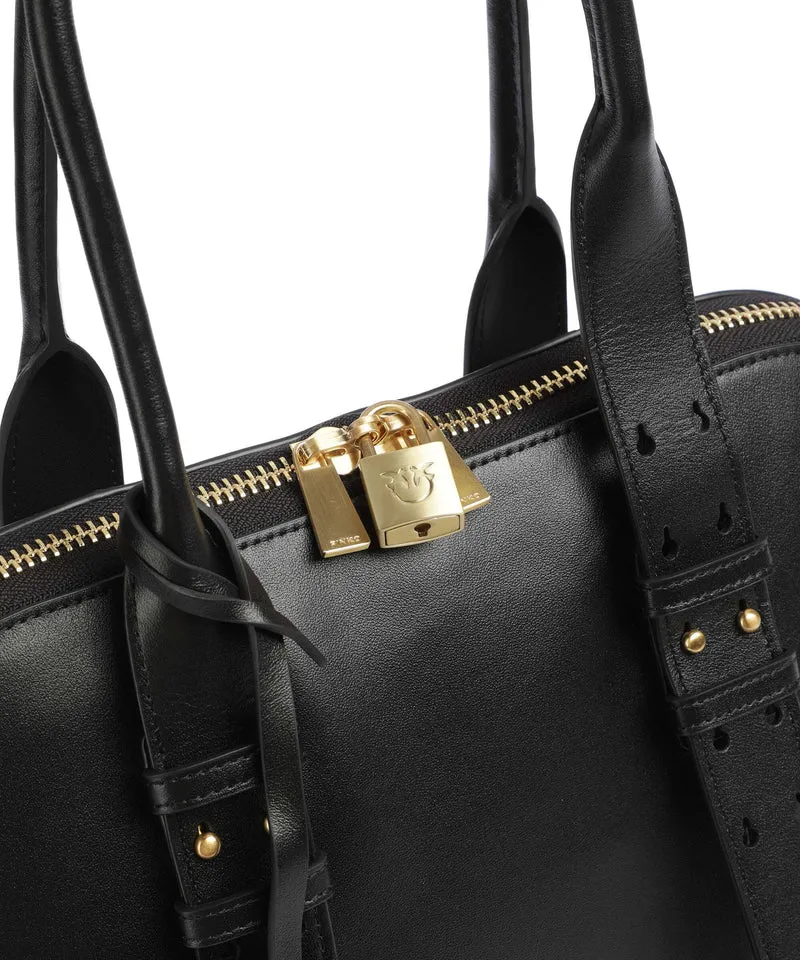 Pinko Sac à main nero limousine/matt gold