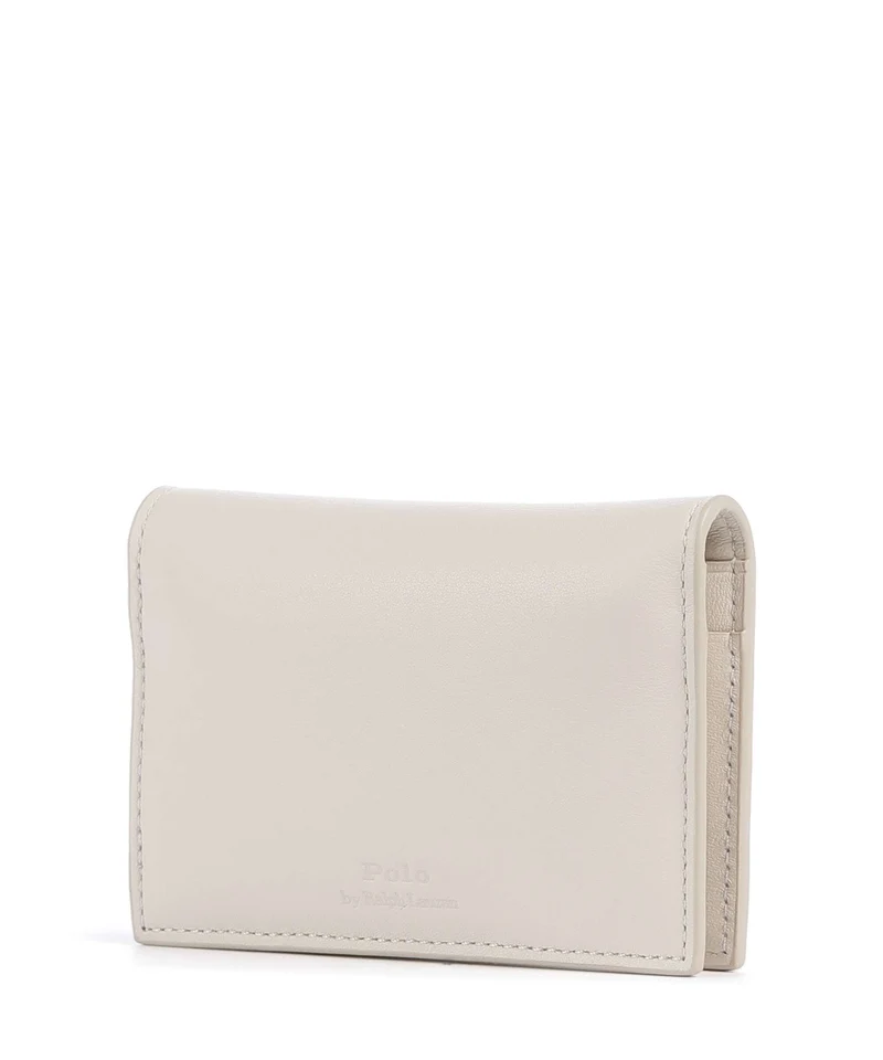Polo Ralph Lauren Bear Spring Étui à cartes crédit cream