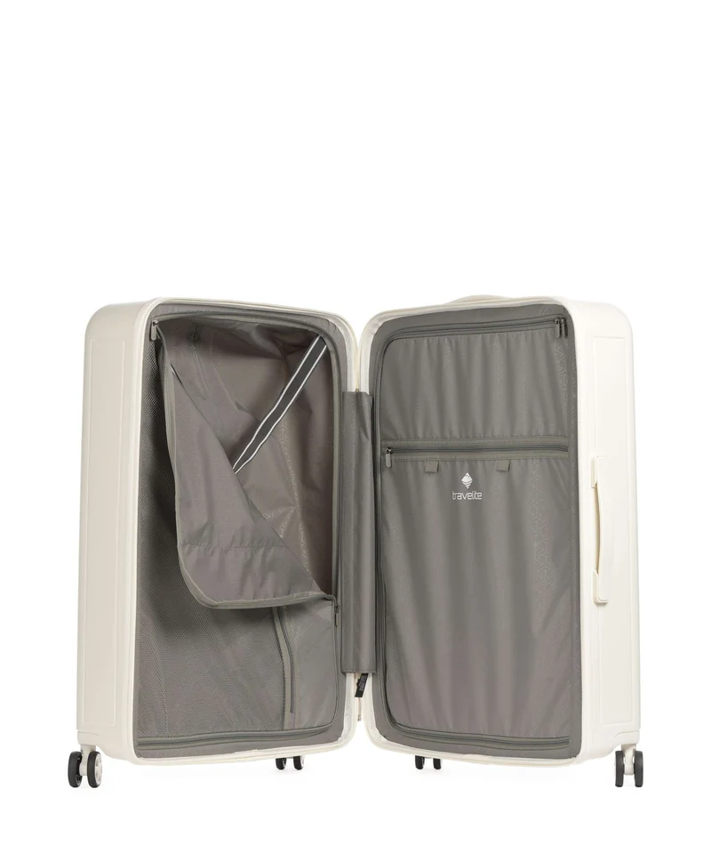 Travelite Panello Valise 4 roues ivory