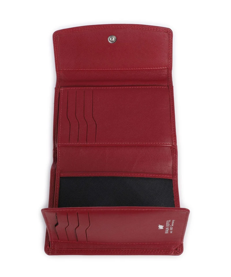 Braun Büffel Golf Portefeuille rot