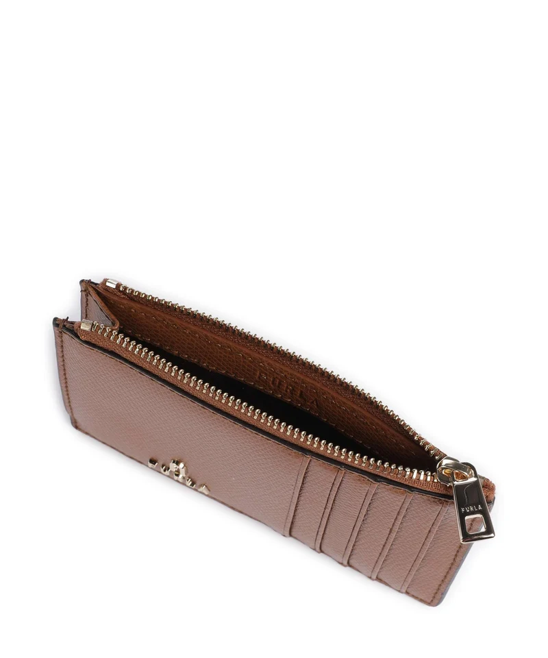 Furla Camelia M Étui à cartes crédit cognac