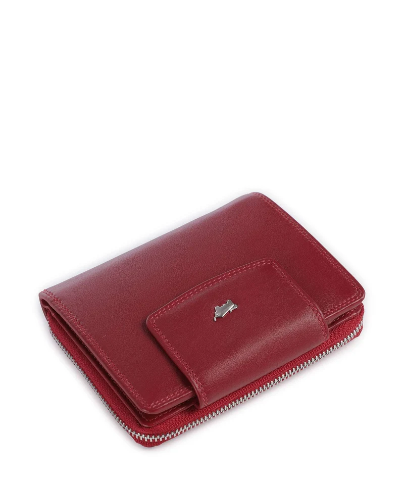 Braun Büffel Golf Portefeuille rot